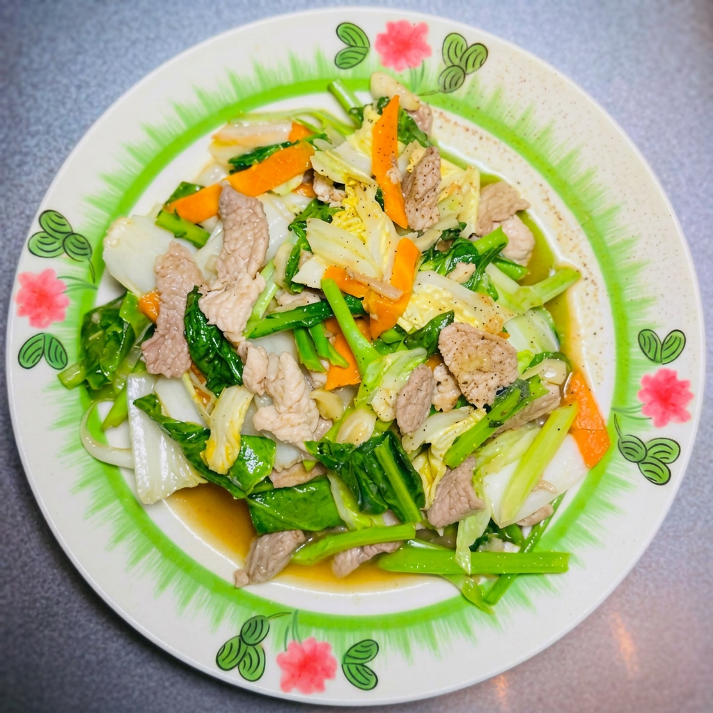 ผัดผักรวมมิตร