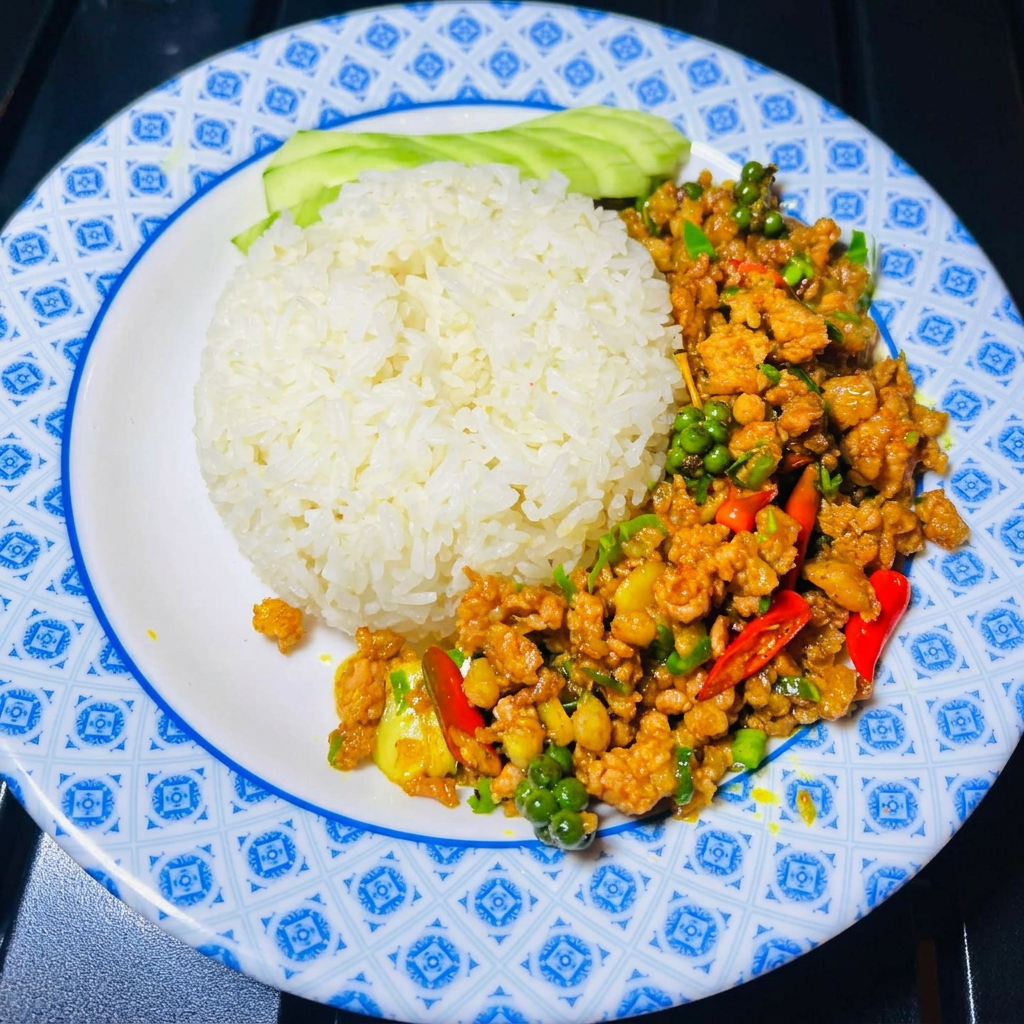 พริกแกงถั่วฝักยาว