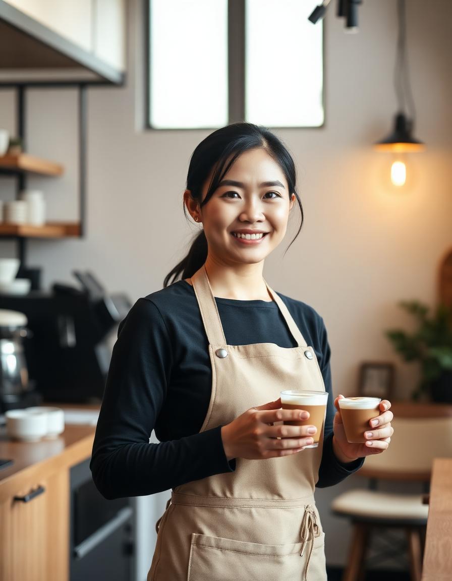คุณก้อย เจ้าของ Craft Coffee