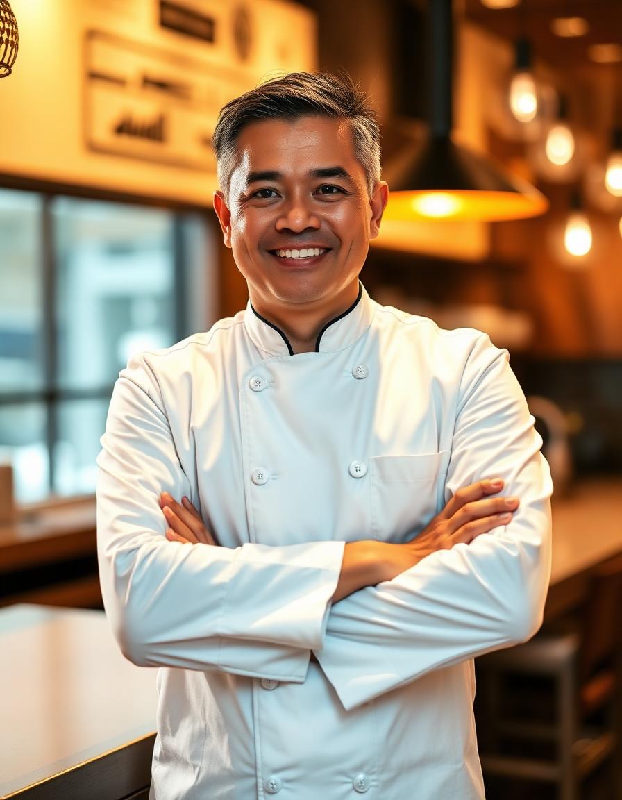 เชฟอรรถพล เจ้าของ Aura Thai Cuisine